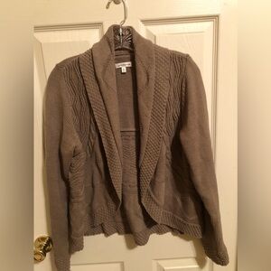 CROFT & BARROW OPEN FRONT CARDIGAN